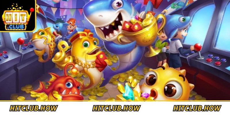 Bắn cá ăn xu Hitclub sống động với hàng loạt loài cá rực rỡ sắc màu