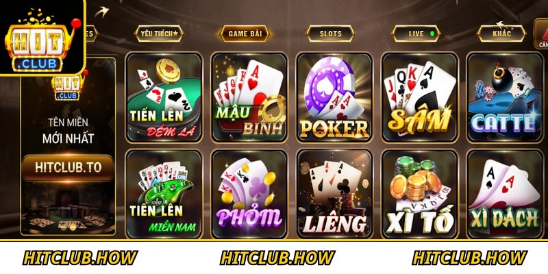 Phỏm Hitclub là phiên bản online của trò chơi phỏm truyền thống cực thú vị