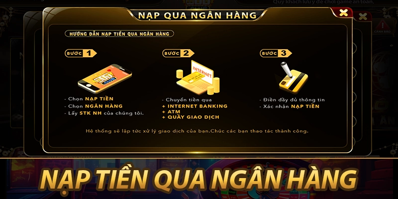 Cách nạp tiền HitClub qua ngân hàng